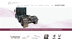 Desktop Screenshot of lelox.com