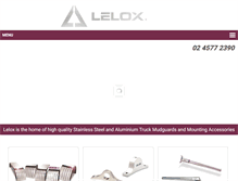 Tablet Screenshot of lelox.com